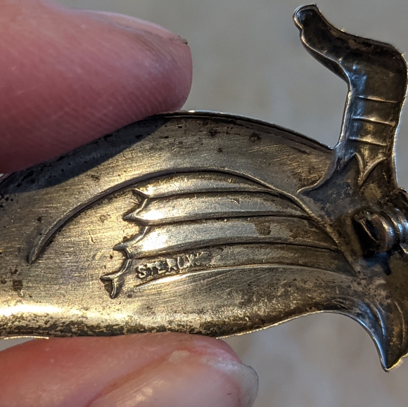 Antique Sterling Duck Lapel pin Collectors item! - Picture 5 of 11